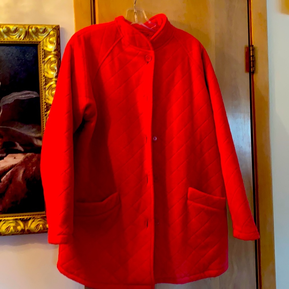 Pink Extra Large Warm Spring Jacket - image 1